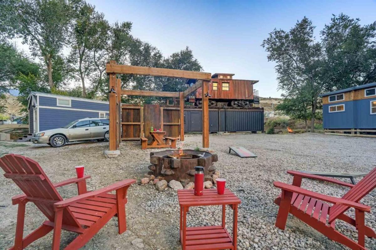 Campingplatz Red Rock Puma - Glamping Bbq Fire Pit *