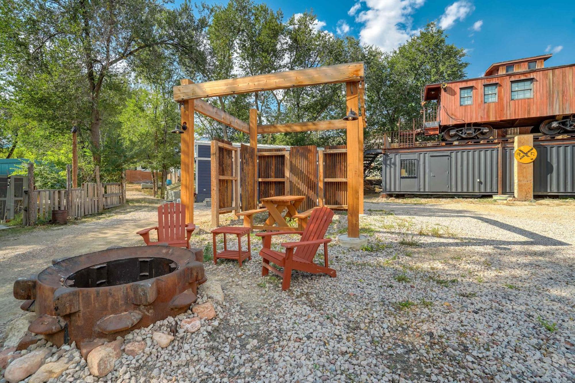Campingplatz Red Rock Puma - Glamping Bbq Fire Pit Colorado Springs